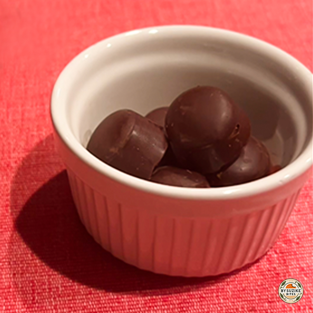 strawberry peanut butter chocolate bonbons