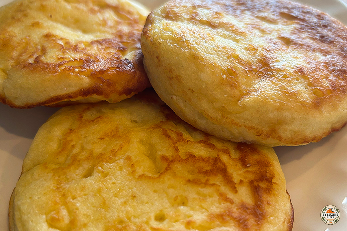 Site Breakfast Coconut fkour pancakes 2 Cheesy eggplant lasagna served with green beans on a white plate — a low carb, keto-friendly meal idea
